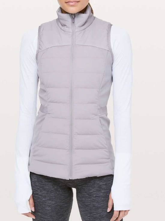 lululemon athletica Jackets & Blazers - Lululemon Down For It All Vest | Size 4 | Dark Chrome